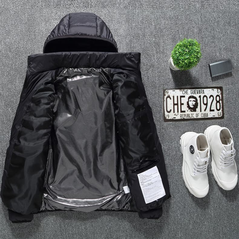 Winter Heated Jacket USB Electric Cotton Coat Zip-up Heater Thermal Clothing Heating Vest For Men - image 19