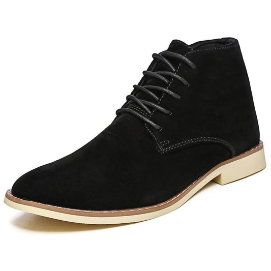 Veldic Suede High-Top Shoes – Lace-Up, Durable & Everyday Comfort
